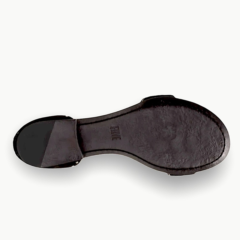 FRYE Rare Carson Zip Leather Stud Strap Sandal - Picture 6 of 11